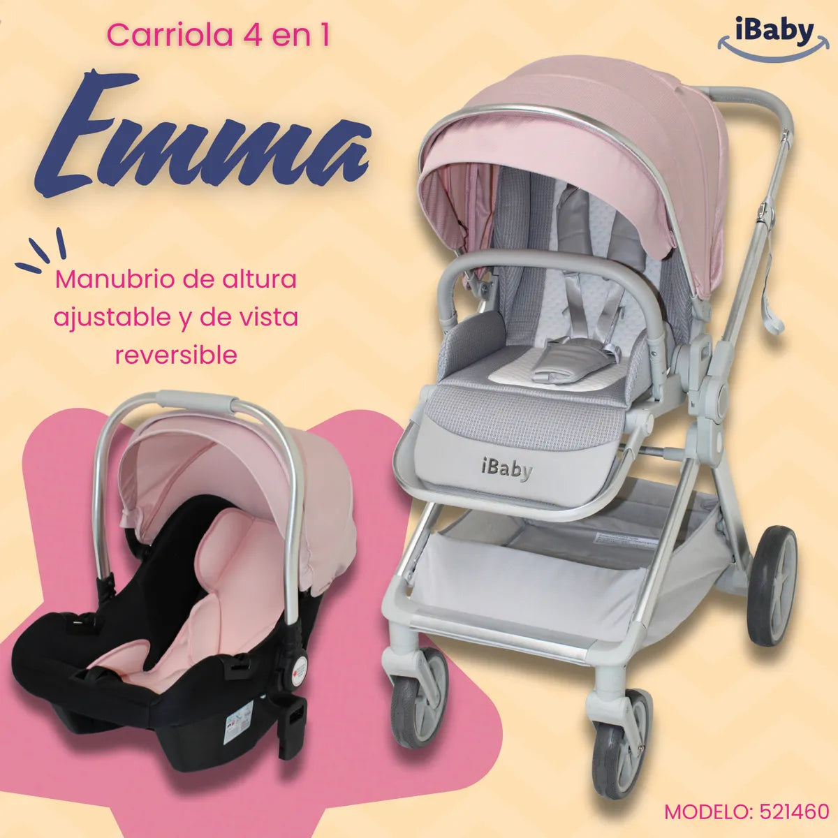 Carriola Emma Rosa