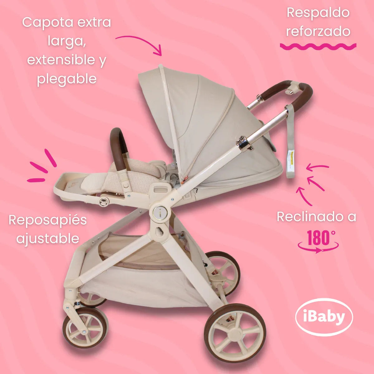 Carriola Emma Elegante Beige