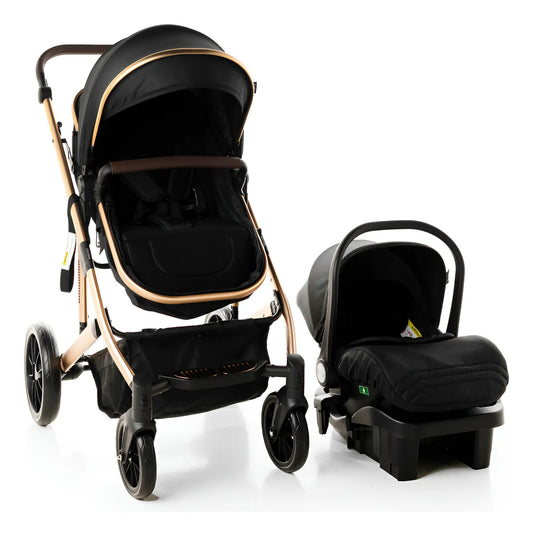 Carriola Portabebé Baby Owl Lux Negro
