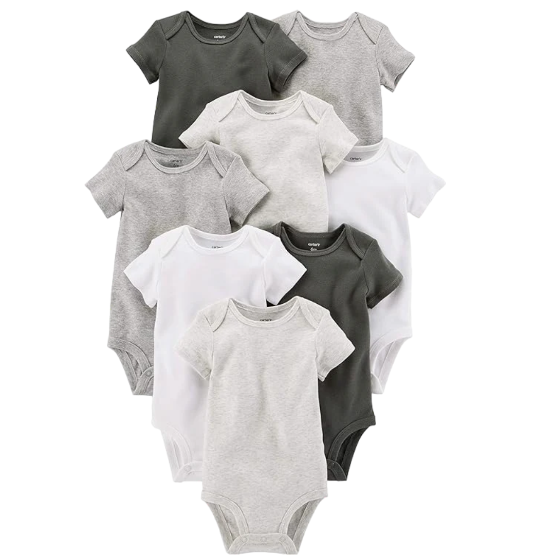 Pañeleros Carter´s Tonos Neutros Set 8 Piezas
