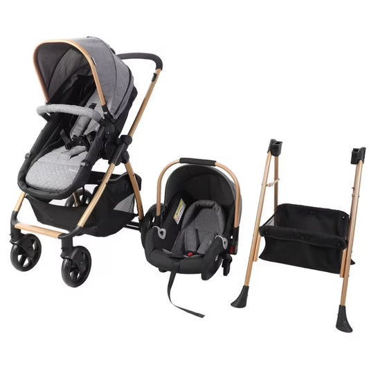 Sistema de Viaje Set Gamma Lx Gris