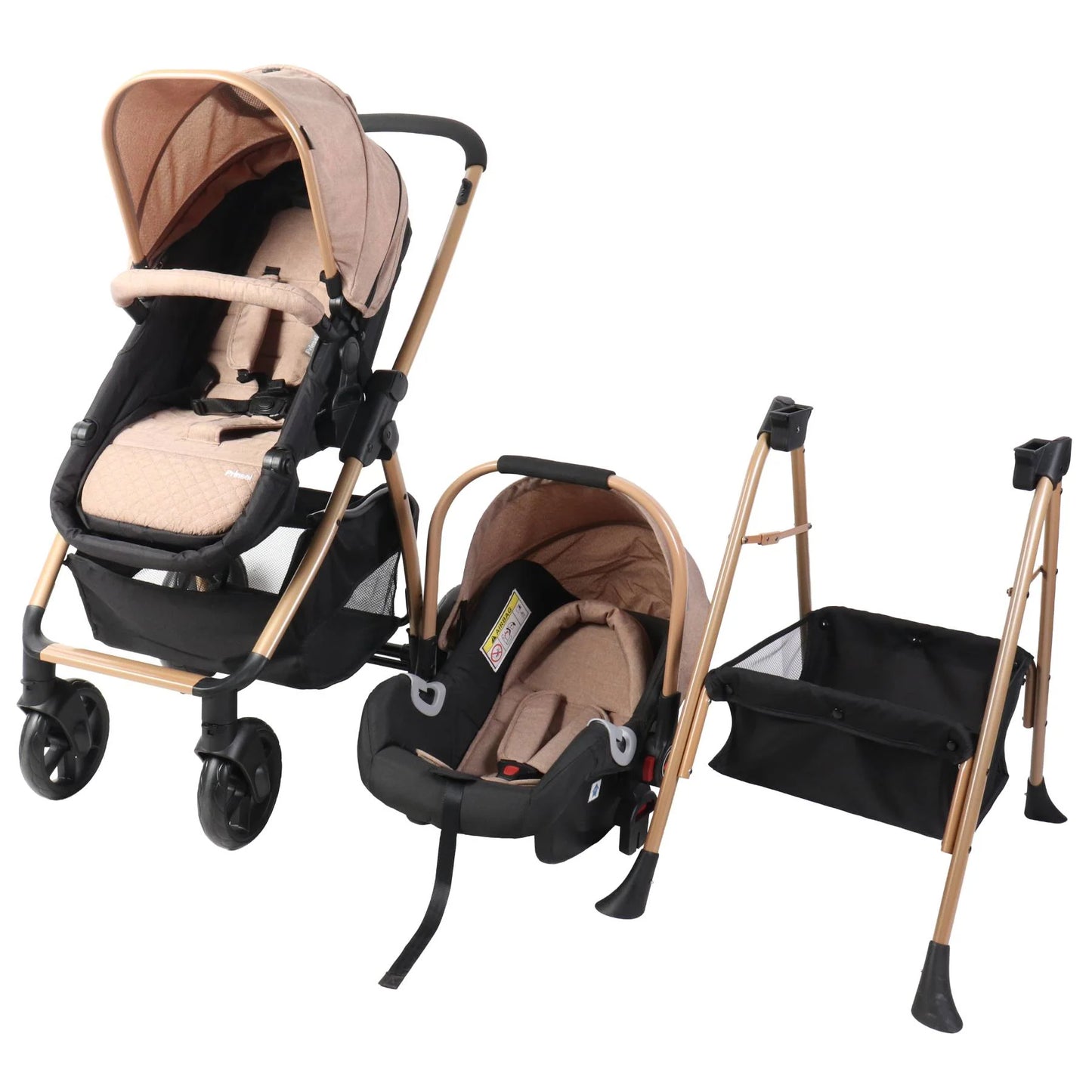Sistema de Viaje Set Gamma Lx Beige
