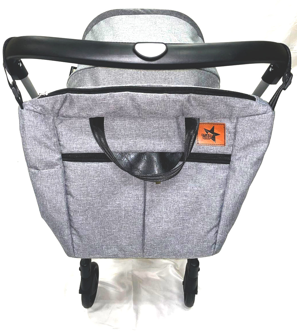 Carriola Polux estilo Doona Convertible a Portabebé Gris