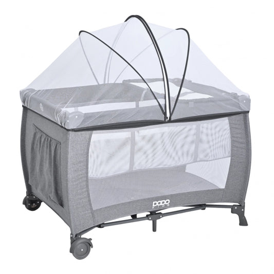 Cuna Corral Lumi Gris