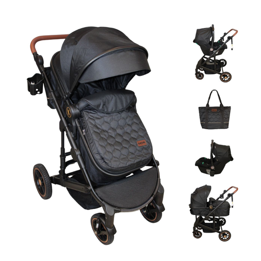 Carriola 4 en 1 Ivanka Negra