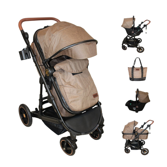 Carriola 4 en 1 Ivanka Café