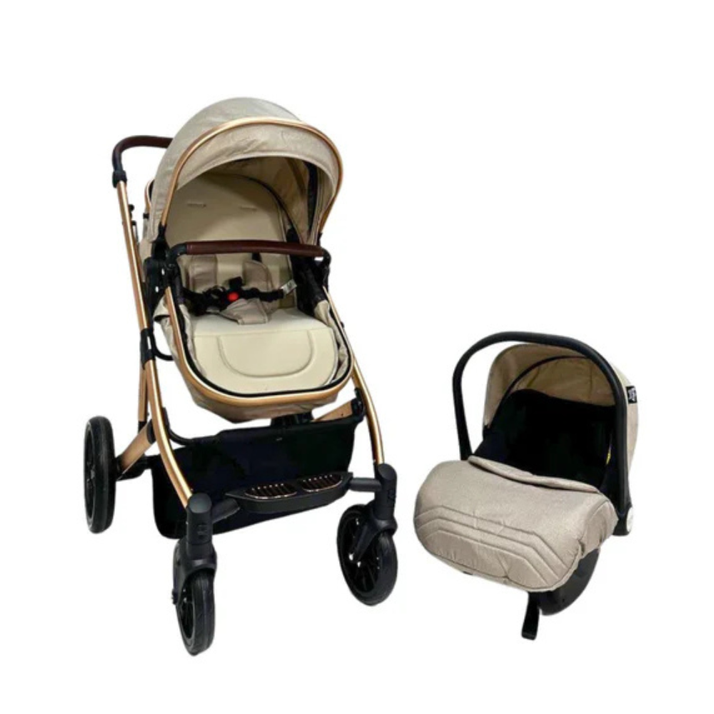 Carriola Portabebé Baby Owl Lux Beige
