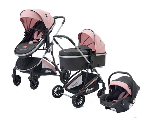 Carriola Travel System Urban Go Rosa