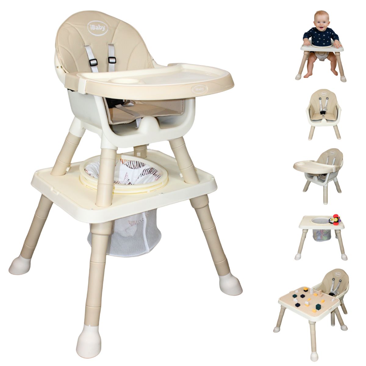 Periquera 4 en 2 Primi Pasti Beige