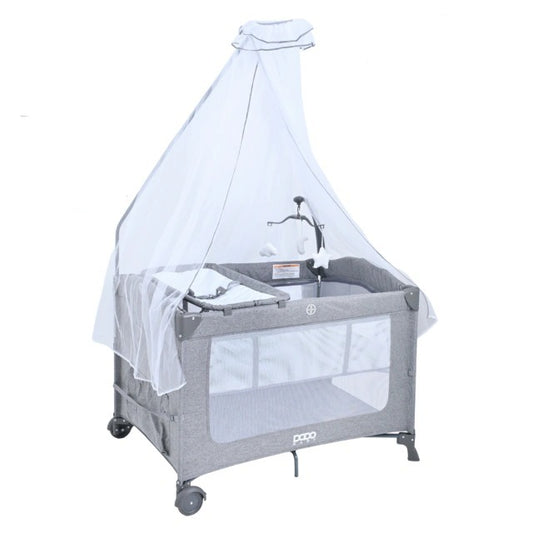 Cuna Corral Colecho Sena Gris