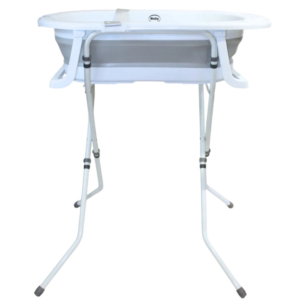 Bañera Plegable con Base Santori Ibaby Gris