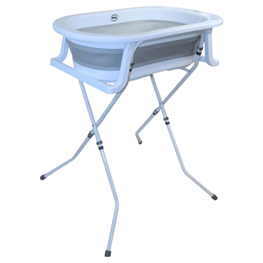 Bañera Plegable con Base Santori Ibaby Gris