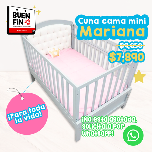 Cuna Cama Mini Mariana