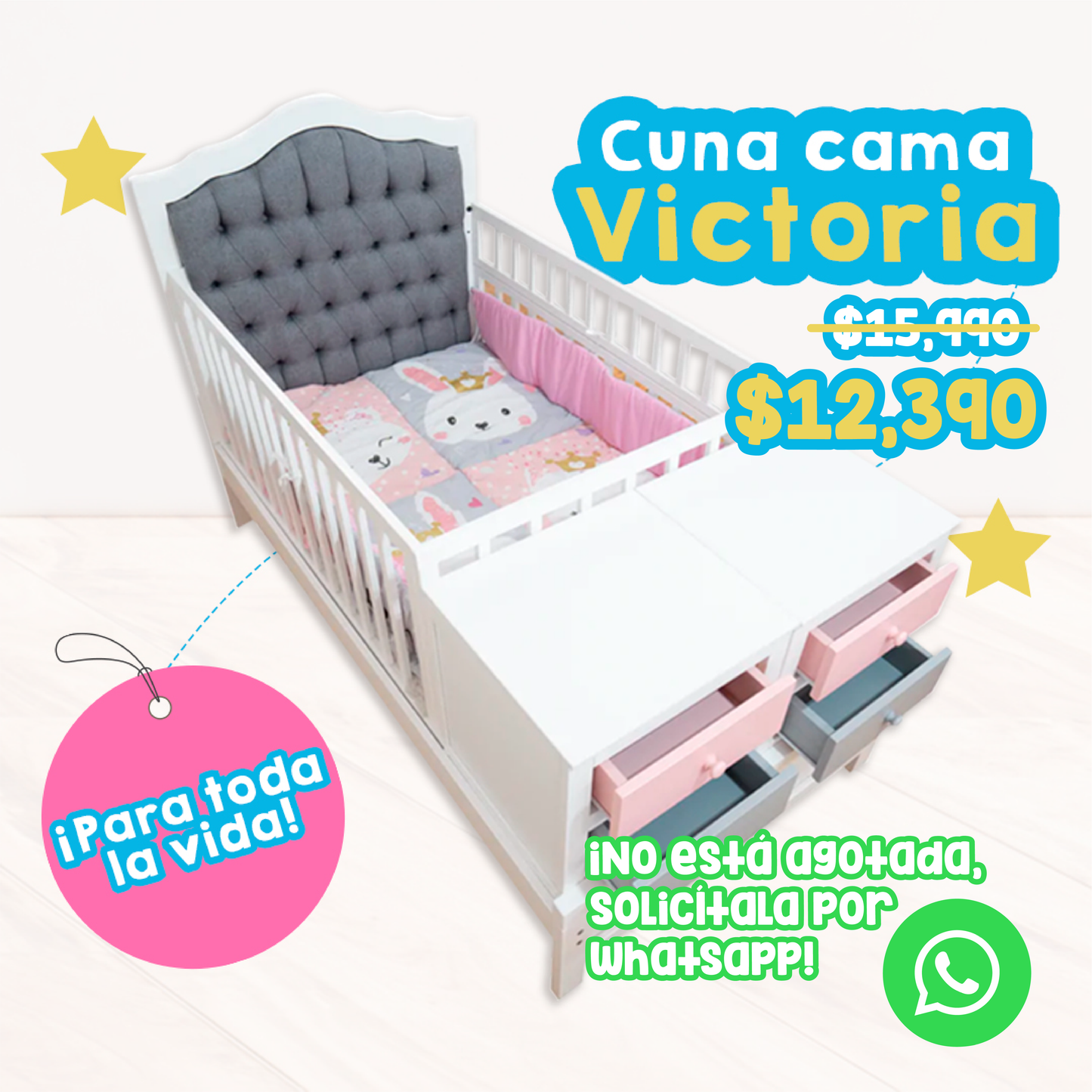 Cuna Cama Victoria