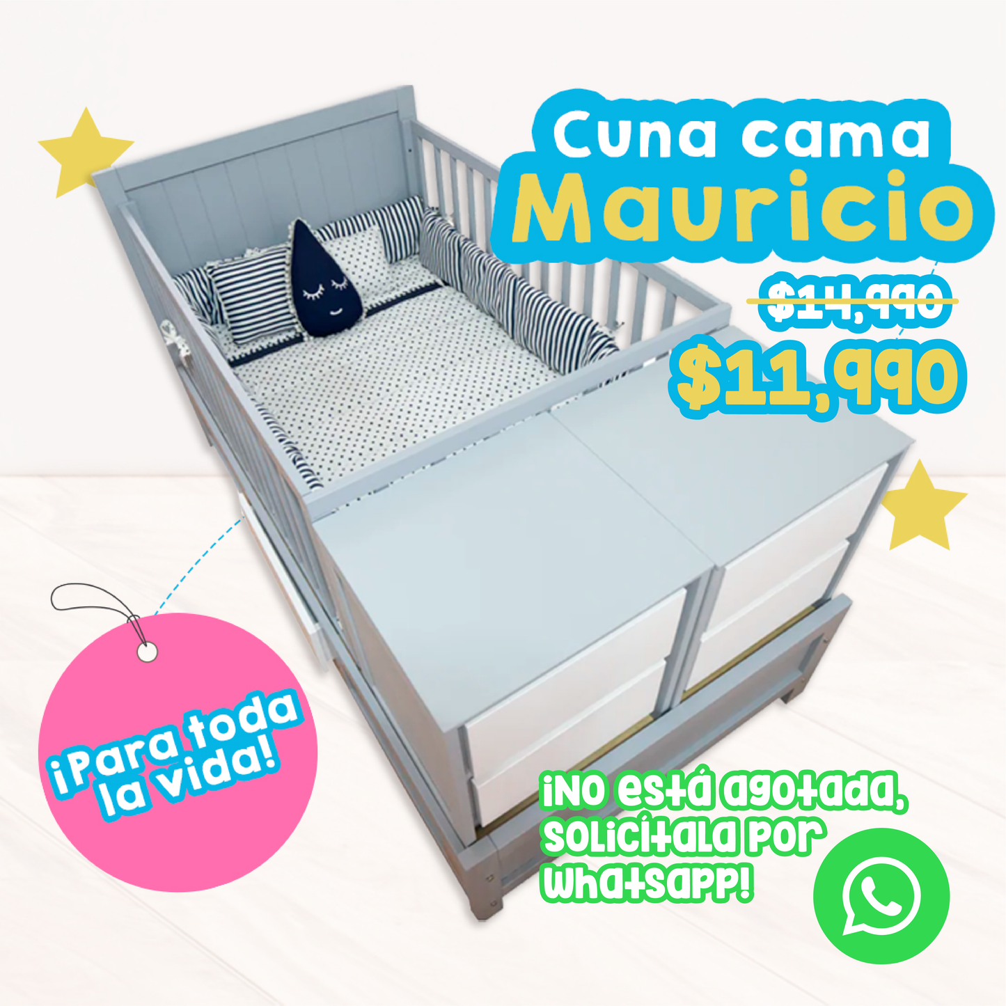 Cuna Cama Mauricio