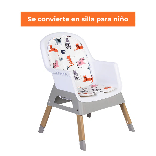 Silla Periquera 4 en 1 Ajustable