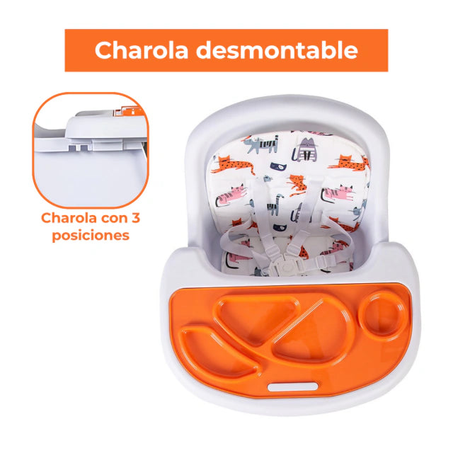 Silla Periquera 4 en 1 Ajustable