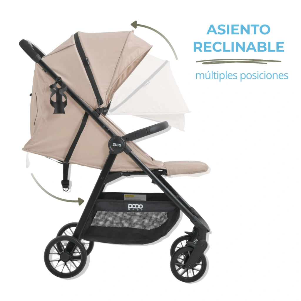 Carriola de Viaje Zuri Beige