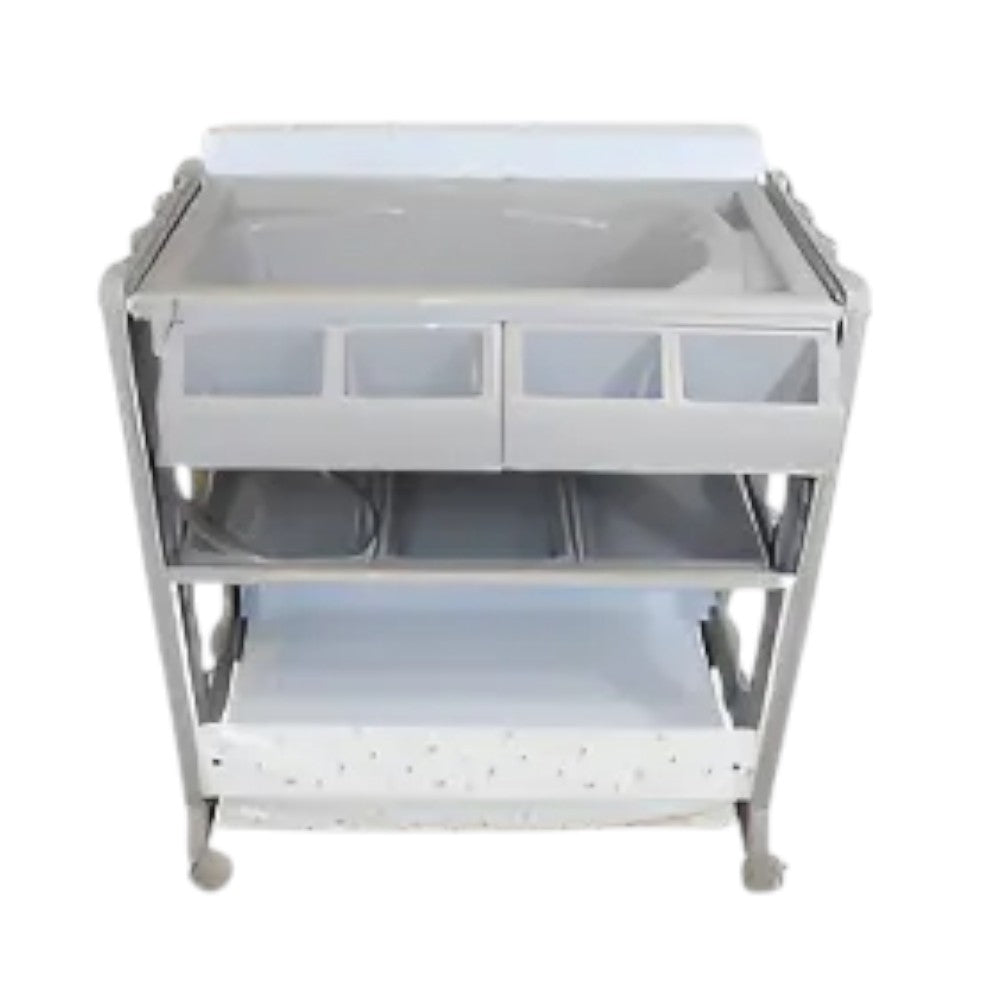 Bañera Alta con Cambiador Cascate Ibaby Gris