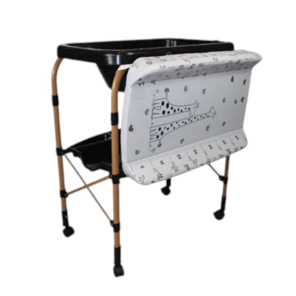 Bañera Plegable Con Cambiador D´aqua Ibaby Negro