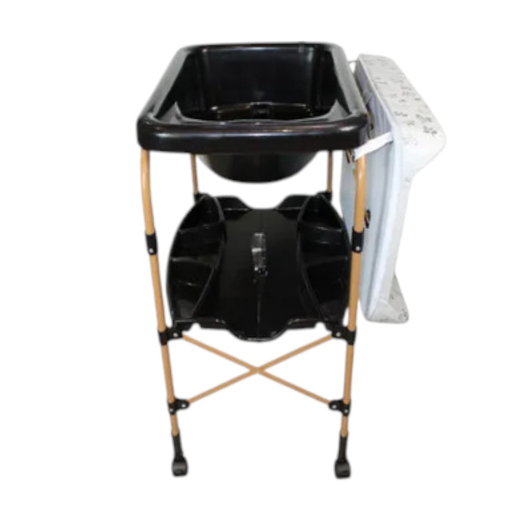 Bañera Plegable Con Cambiador D´aqua Ibaby Negro