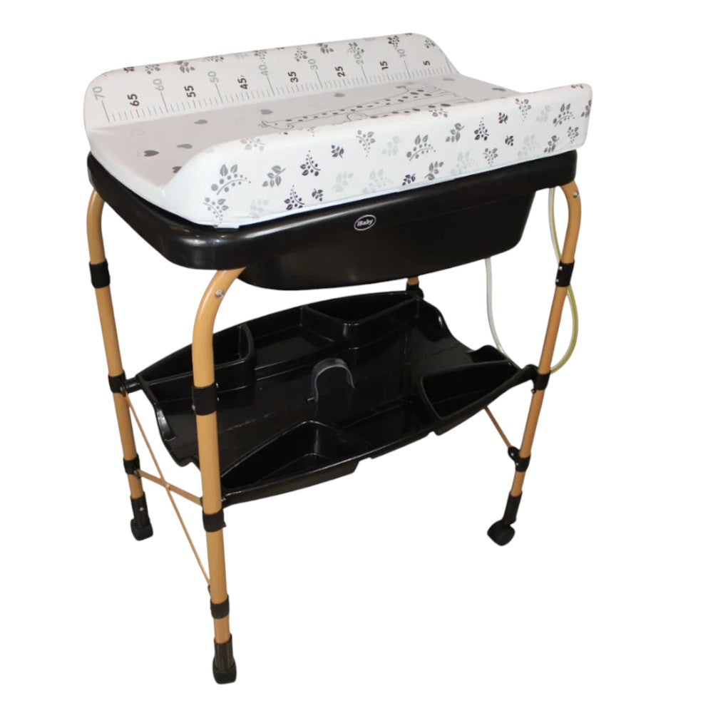 Bañera Plegable Con Cambiador D´aqua Ibaby Negro