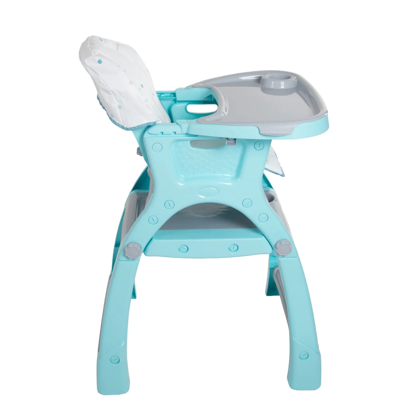 Silla Alta Kinder City 2 en 1 Azul