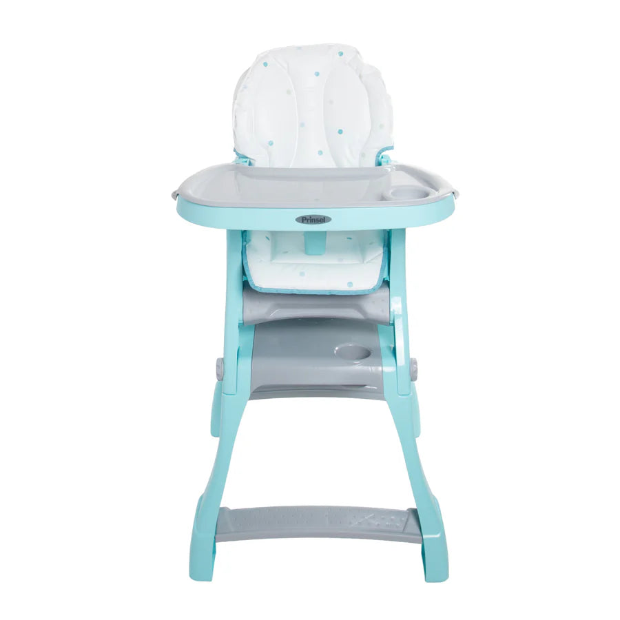 Silla Alta Kinder City 2 en 1 Azul