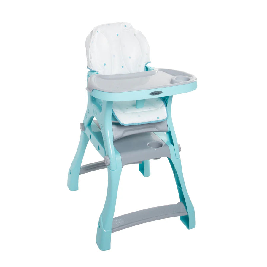 Silla Alta Kinder City 2 en 1 Azul