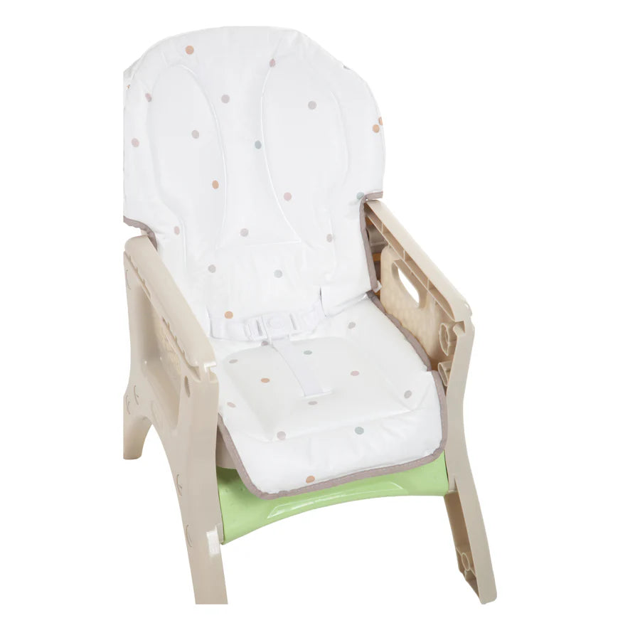 Silla Alta Kinder City 2 en 1 Verde