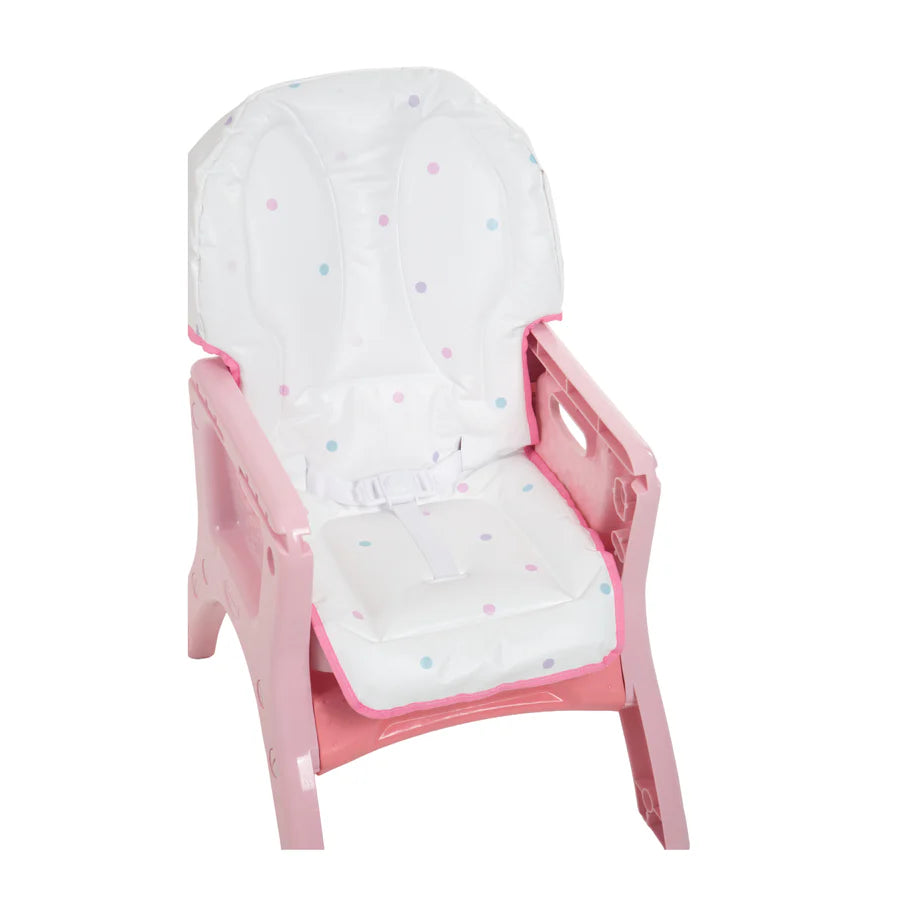 Silla Alta Kinder City 2 en 1 Rosa