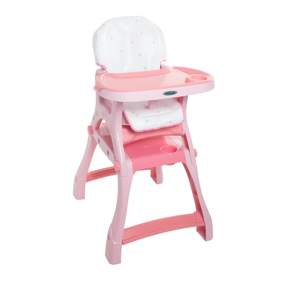 Silla Alta Kinder City 2 en 1 Rosa
