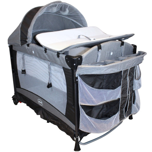 Cuna Colecho Corral Dolche 4 en 1 Ibaby Negro