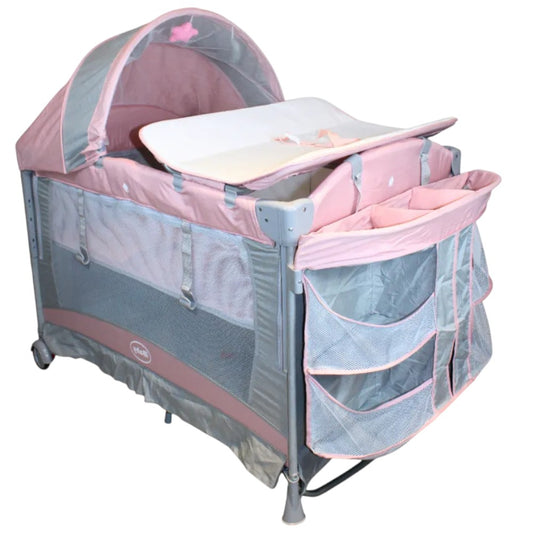 Cuna Colecho Corral Dolche 4 en 1 Ibaby Rosa