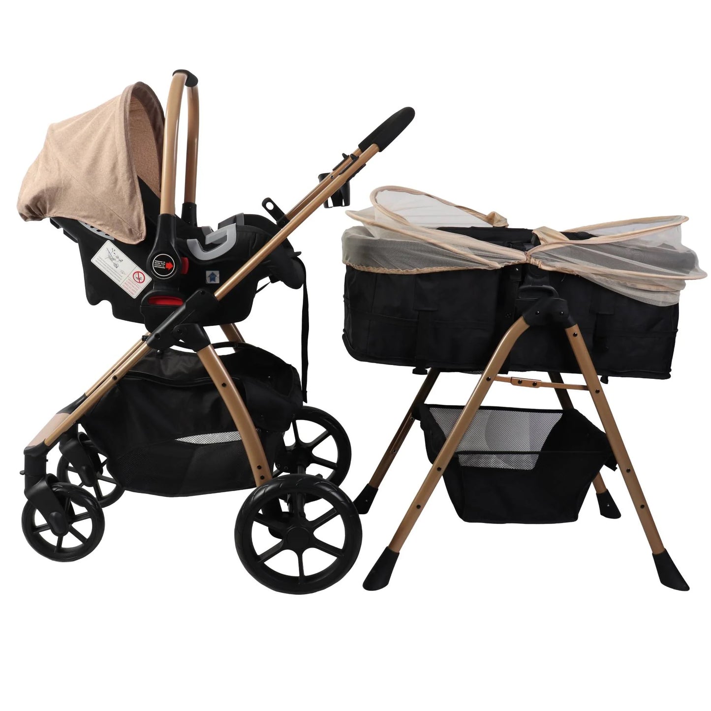 Sistema de Viaje Set Gamma Lx Beige