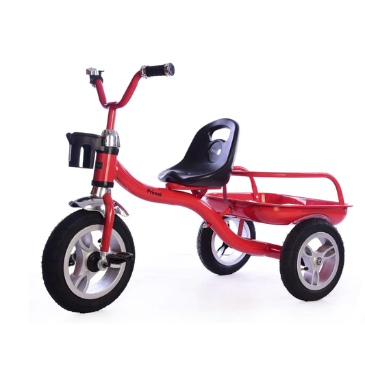 Triciclo Cargo Air Rojo Prinsel